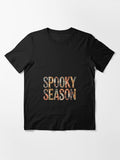 Mens Halloween Spooky Season Pumpkin Fall Autumn Vibes Women Essential T Shirt