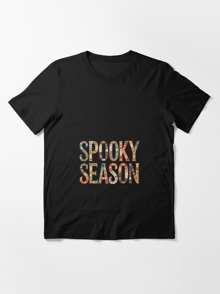Mens Halloween Spooky Season Pumpkin Fall Autumn Vibes Women Essential T Shirt