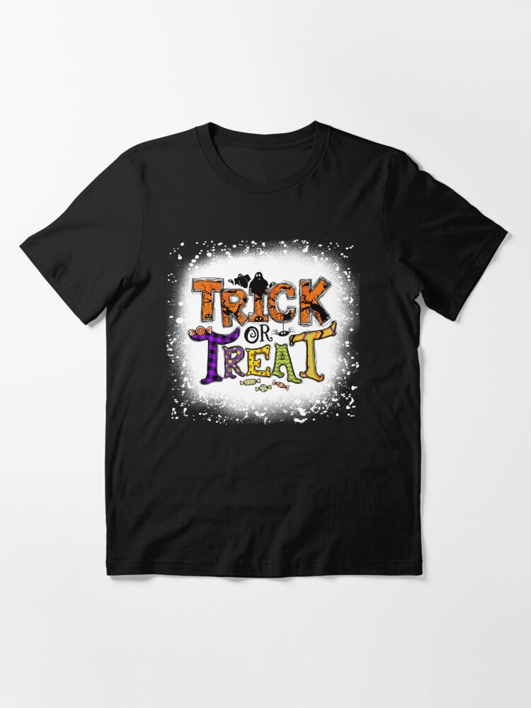 Bleached Funny Cute Trick Or Treat Halloween Essential T Shirt Everyday Wear