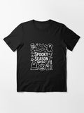 Spooky Season Doodle Halloween Cute Sketch Pumpkin Essential T Shirt