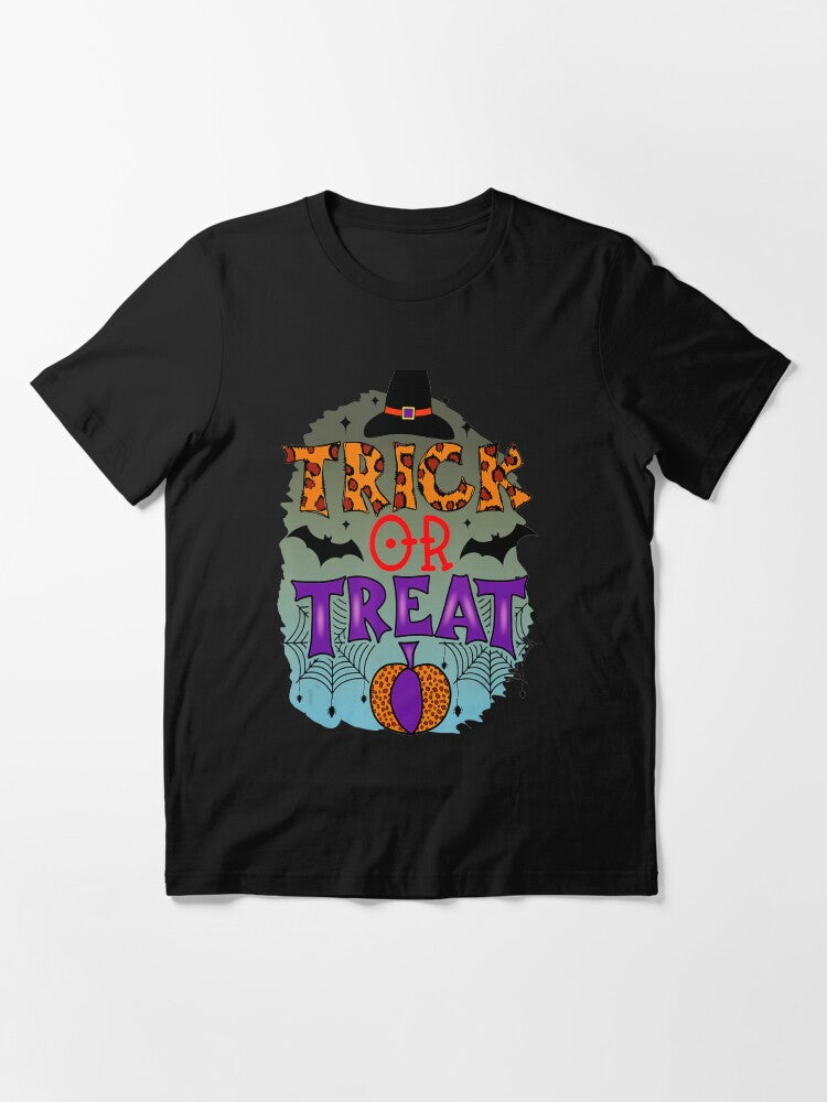 Haloweentrick Or Treat Spooky Party Scary Fright Night Essential T Shirt Gift Ready