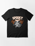 Spooky Season Retro Skeleton Graphic Halloween Spirit Vintage Fall Essential T Shirt