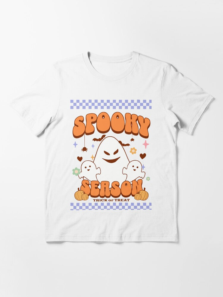 Spooky Season Cute Ghosts Trick Or Treat Halloween T Shirt Essential