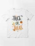 Trick Or Treat Halloween Essential T Shirt Minimal Style 2