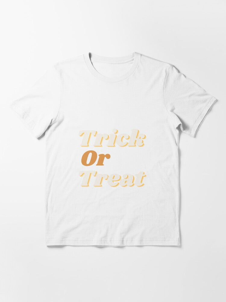 Trick Or Treat Halloween T Shirt Essential Minimal Style