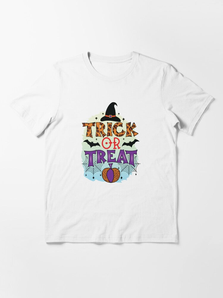Trick Or Treat Happy Halloween Scary Retro Peace Love Pumpkin Essential T Shirt Gift Ready