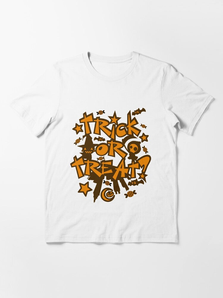 Trick Or Treat Essential T Shirt Everyday Wear 5