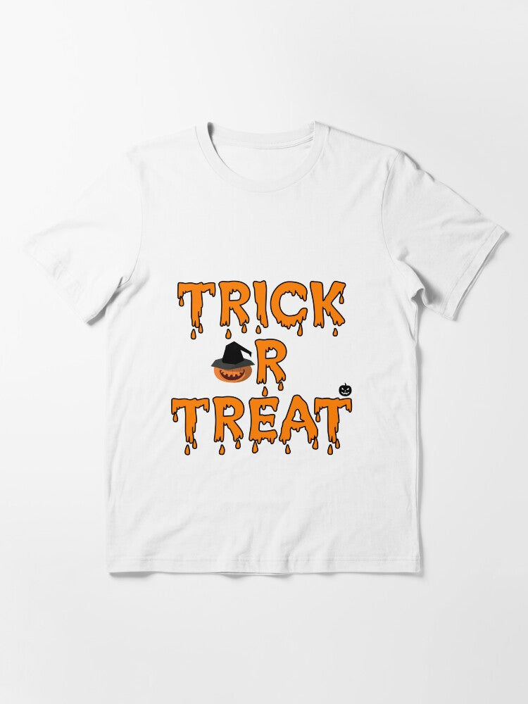 Trick Or Treat Halloween Tshirt Essential T Shirt Clean Design
