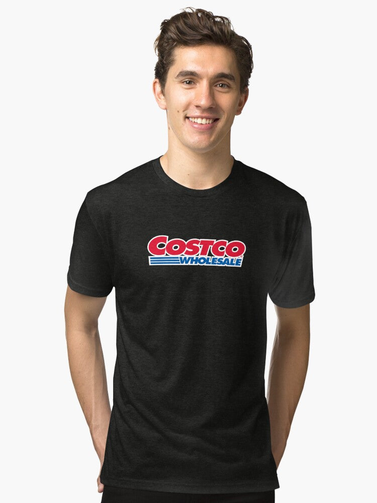 Vibrant Costco Wholesale Retail Chain hSuits Tri blend T Shirt T Shirt Streetwear Style Gift Ready