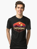 Tatooine National Park Tri blend T Shirt T Shirt Premium Print Fan Favorite