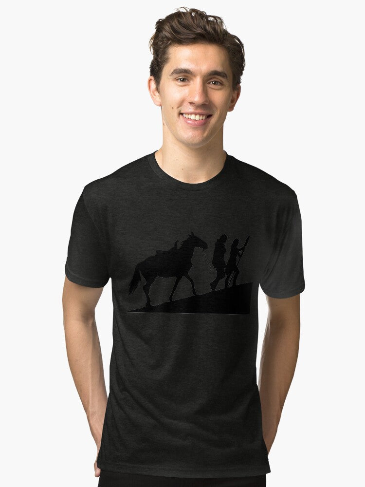 xena gabrielle and argo warrior princess Tri blend T Shirt T Shirt Premium Print Daily Wear