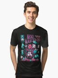 Nekomancer Tri blend T Shirt T Shirt Streetwear Style Gift Ready