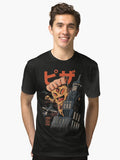 Pizza Kong Tri blend T Shirt T Shirt Trending US Gift Ready