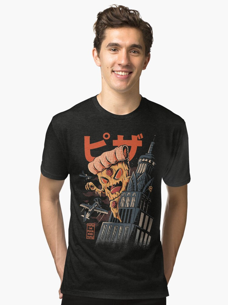 Pizza Kong Tri blend T Shirt T Shirt Trending US Gift Ready