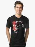 Akuma Tri blend T Shirt T Shirt Streetwear Style Fan Favorite