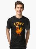 F Caw F Chicken Tri blend T Shirt T Shirt Comfort Fit Best Seller Look