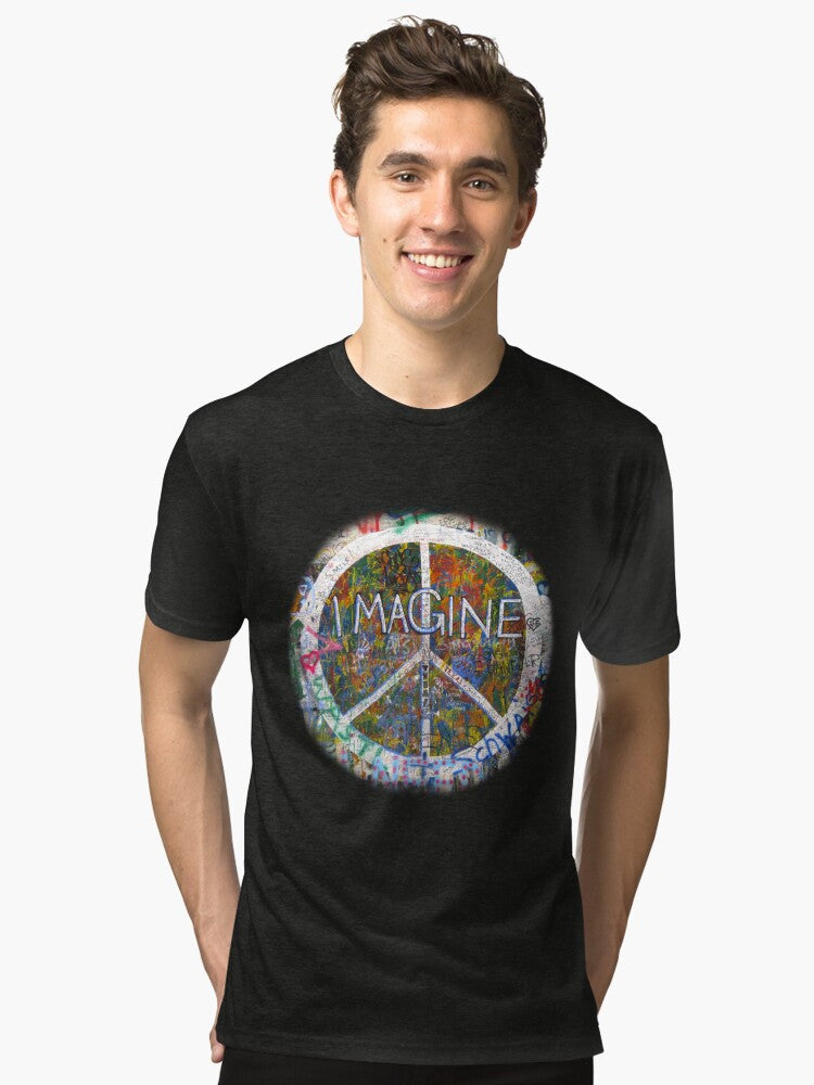 Imagine Tri blend T Shirt T Shirt Comfort Fit Best Seller Look