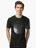 Black Hole Astronaut Lost in Space by Tobe Fonseca Tri blend T Shirt T Shirt Trending US Fan Favorite