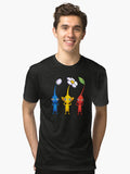 Three wise pikmin Tri blend T Shirt T Shirt High Search Demand Fan Favorite