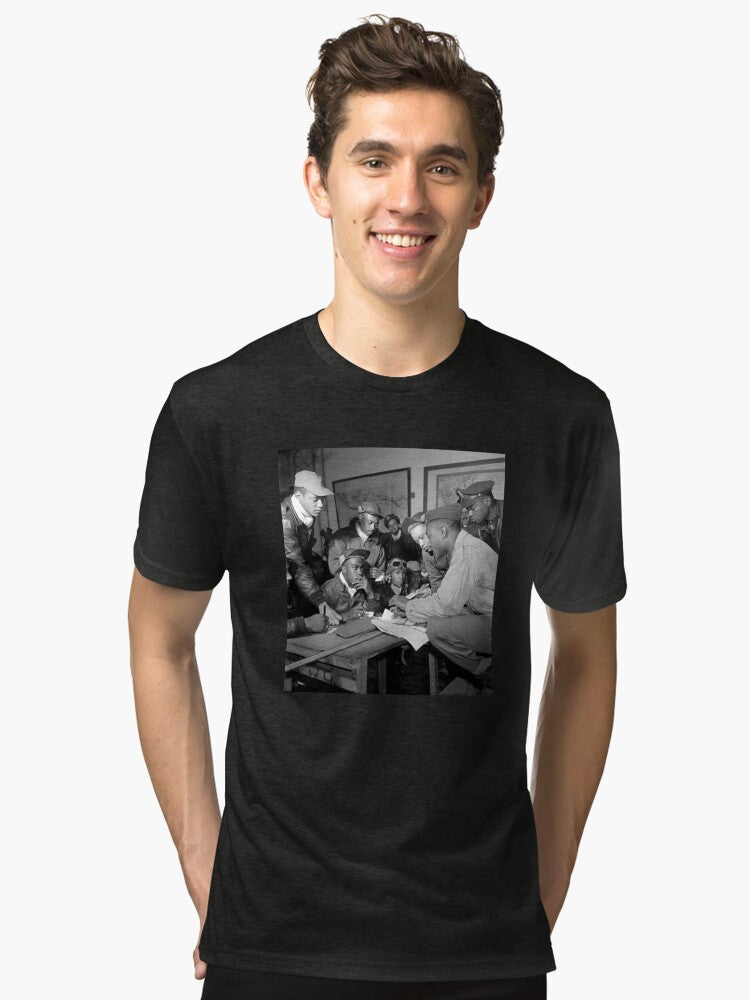 Tuskagee Airmen Tri blend T Shirt T Shirt High Search Demand Daily Wear