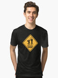 You Are Being Monitored Tri blend T Shirt T Shirt Trending US Hot Right Now