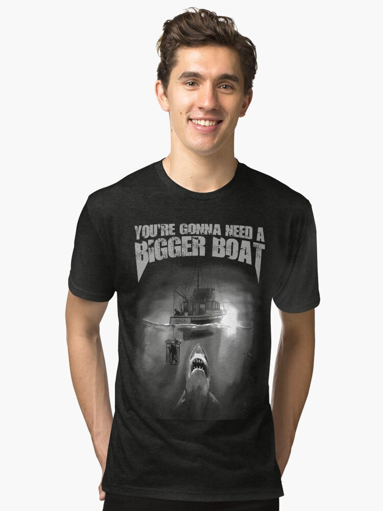 Quint s Amity Island Fishing You re Gonna Need a Bigger Boat Tri blend T Shirt T Shirt Viral TikTok Daily Wear