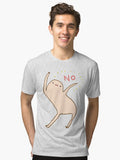 Honest Blob Says No Tri blend T Shirt T Shirt Trending US Fan Favorite