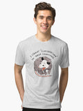 Opossum Live Laugh Love Tri blend T Shirt T Shirt Comfort Fit Best Seller Look