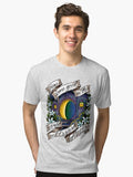 In a Hole in the Ground Tri blend T Shirt T Shirt Trending US Best Seller Look