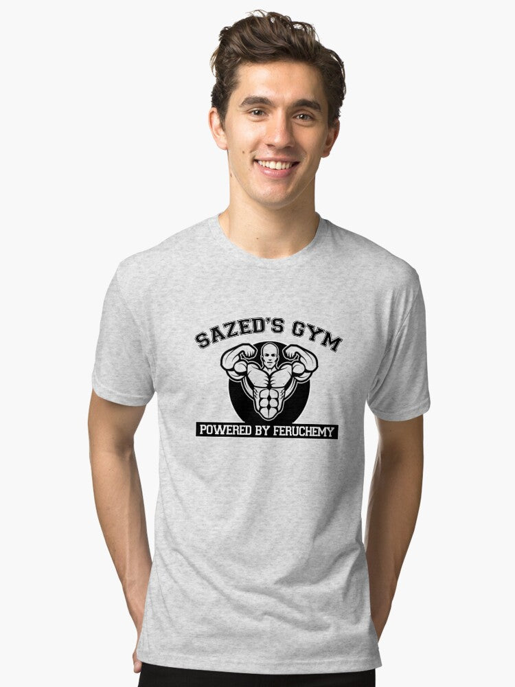 Sazed s Gym Tri blend T Shirt T Shirt High Search Demand Daily Wear