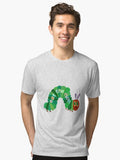Eat The Rich Hungry Caterpillar Tri blend T Shirt T Shirt Premium Print Gift Ready