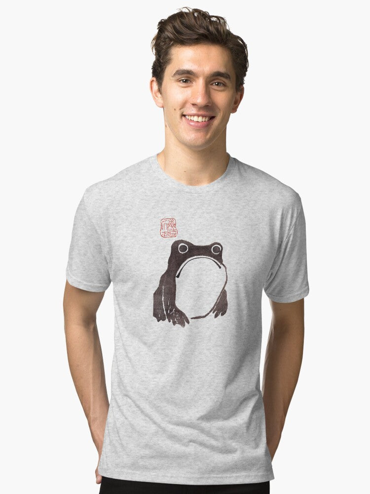 Grumpy Frog Matsumoto Hoji Tri blend T Shirt T Shirt Streetwear Style Daily Wear