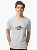 Sam Winchester Girlie Tri blend T Shirt T Shirt Premium Print Daily Wear