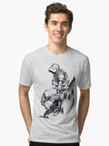 Iron Giant Tri blend T Shirt T Shirt Streetwear Style Hot Right Now