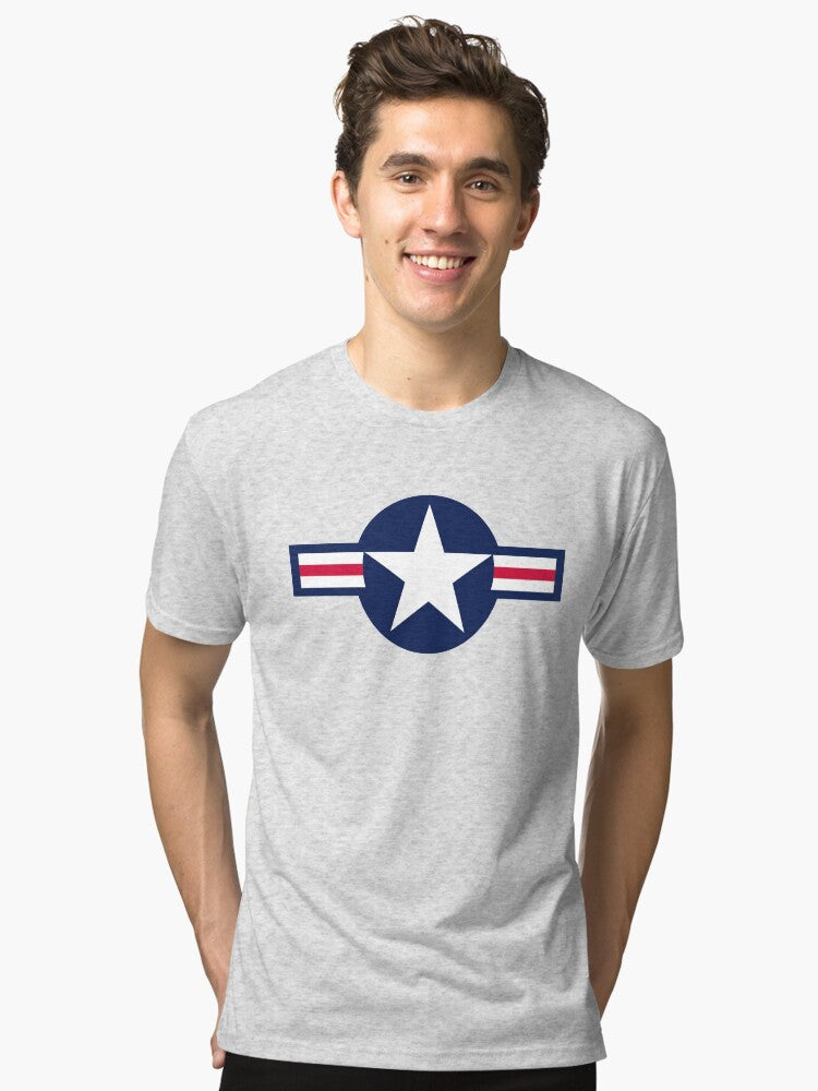 United States Air Force roundel Tri blend T Shirt T Shirt Comfort Fit Hot Right Now