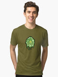 Gelatinous Icosahedron Tri blend T Shirt T Shirt Viral TikTok Fan Favorite