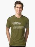 Funny Engineer Definition Tri blend T Shirt T Shirt High Search Demand Fan Favorite