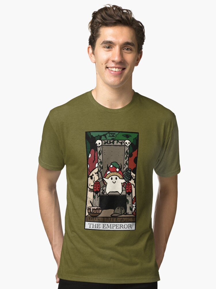 The emperor of James woods Tri blend T Shirt T Shirt Premium Print Fan Favorite