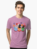 Flower Pots Labrador Puppies Tri blend T Shirt T Shirt Viral TikTok Daily Wear