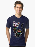 Dia de los Gatos Tri blend T Shirt T Shirt Viral TikTok Best Seller Look