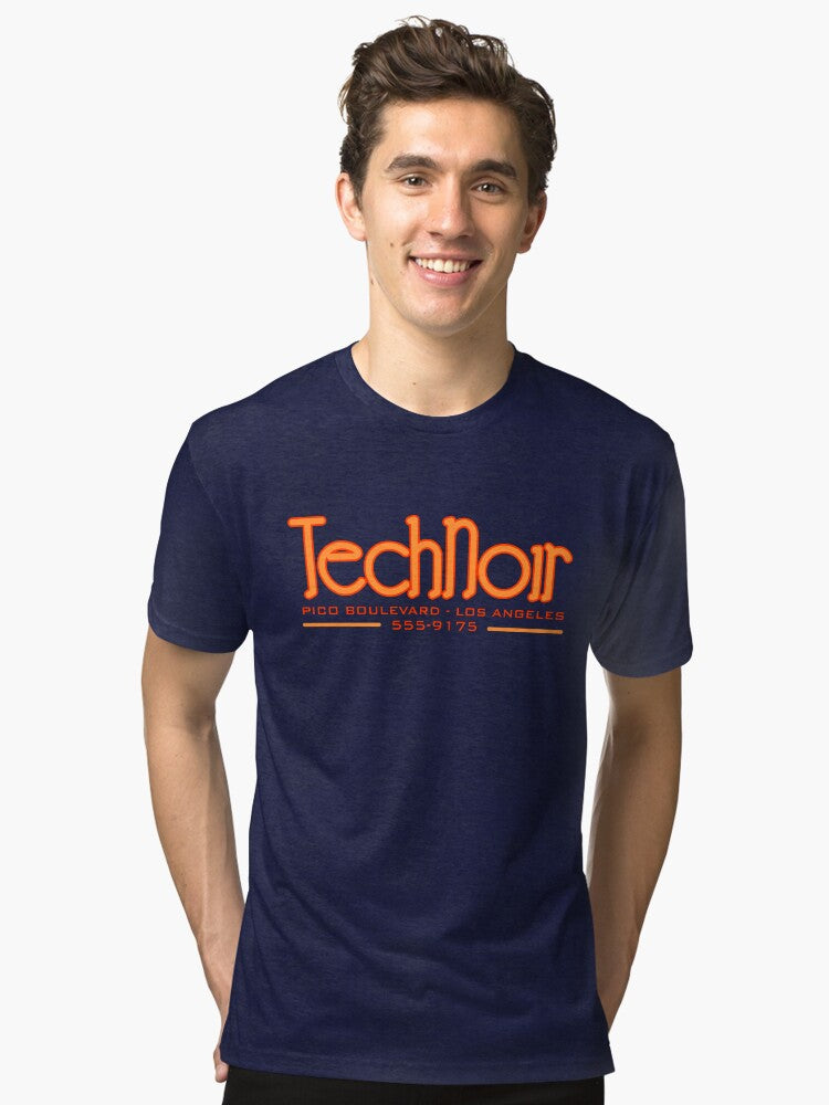 Technoir Pico Boulevard Los Angeles Tri blend T Shirt T Shirt Streetwear Style Fan Favorite