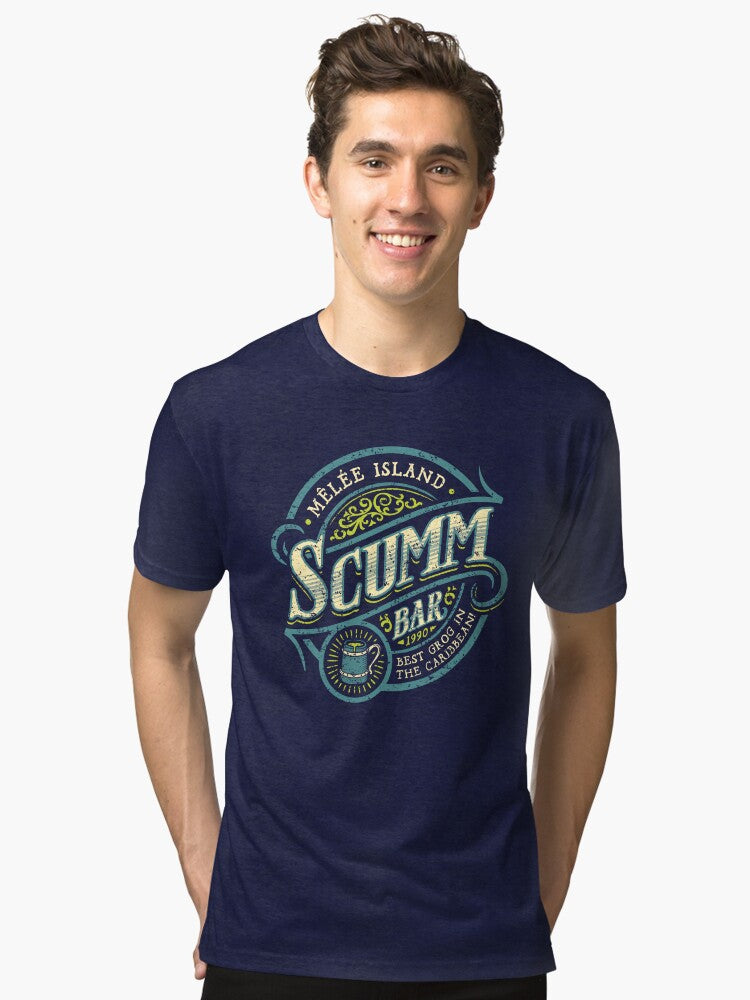 The Pirate Bar blue Tri blend T Shirt T Shirt Viral TikTok Gift Ready