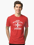 Camp Crystal Lake Lifeguard Tri blend T Shirt T Shirt Viral TikTok Fan Favorite