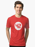 42 Tri blend T Shirt T Shirt Premium Print Hot Right Now