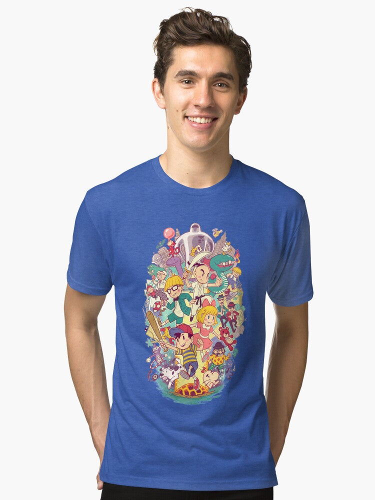 Earthbound Tri blend T Shirt T Shirt High Search Demand Best Seller Look