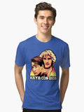 He s Not Coming Back Tri blend T Shirt T Shirt High Search Demand Hot Right Now