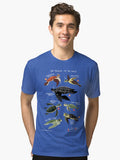 Sea Turtles of the World Tri blend T Shirt T Shirt High Search Demand Fan Favorite