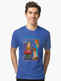Kitty s First Offering Tri blend T Shirt T Shirt Comfort Fit Daily Wear