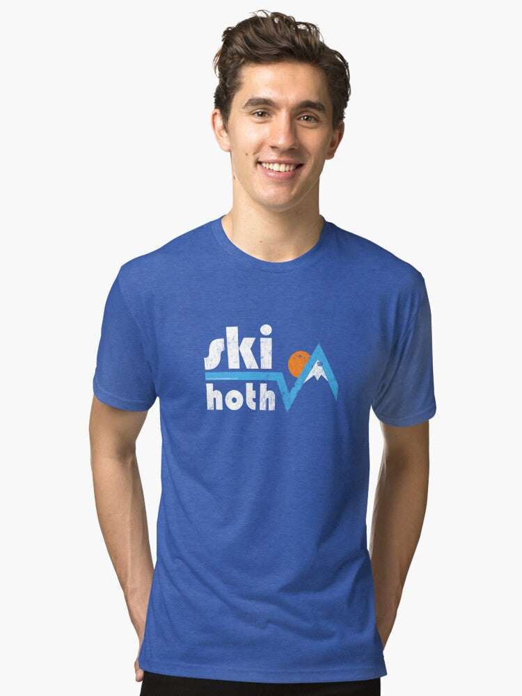 Ski Hoth Tri blend T Shirt T Shirt Streetwear Style Fan Favorite