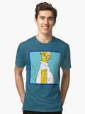 Golden Homer ratio Tri blend T Shirt T Shirt Viral TikTok Fan Favorite